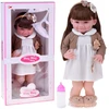 Jokomisiada Large Girl Doll 55 cm – Playful Smile + Sound Functions ZA5830