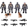Jokomisiada Large set of figures, soldiers, rifles, 12 pieces, soldiers ZA5887