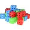 Jokomisiada Large Construction Straws Set – Creative Building Blocks 89 pcs ZA5907