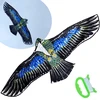 Jokomisiada Large Light Kite BIRD Eagle - Realistic predatory hunting bird ZA5572