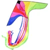 Jokomisiada Large Light Kite with colorful ribbons 190x100cm ZA5571