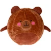Jokomisiada Large plush pompom ball cute animal 45cm Capybara ZA5975