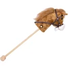Jokomisiada Hobby Horse Horse on a Stick Galloping and Neighing Sound + Moving Muzzle ZA5442