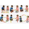 Jokomisiada Hula hoop for children and adults - with protrusions, foldable, diameter 84cm SP0871