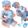 Jokomisiada Interactive BOBAS doll 46cm - in mėlynas shorts + accessories ZA5835