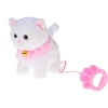 Jokomisiada Interactive kitten walks on a leash, meows, and wags its tail ZA5592