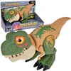 Jokomisiada Movable DINOSAUR Tyrannosaurus Rex Sound + Light Žalias ZA5589