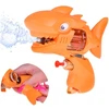 Jokomisiada Kišeninis vandens pistoletas Oranžinis „Shark“ vaikams ZA4964 PO