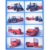 Jokomisiada Collectible modelis kit TRAKTOR Zetor Crystal 8011 1:32 ZA5889