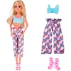 Jokomisiada Doll clothes set, holiday styling, dress, accessories ZA5707