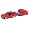 Jokomisiada Licencijuotas metalinis automobilis 1:64 BMW M3 1988 ir namelis ant ratų