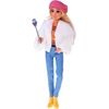 Jokomisiada Fashionable Anlily influencer doll winter outfit fur accessories ZA5701