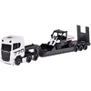 Jokomisiada Maisto Licensed Die-Cast Car SCANIA 770S + Trailer Bulldozer ZA5966