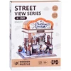 Jokomisiada Wooden 3D Dėlionė Bakery building series 179 elements lighting ZA6013
