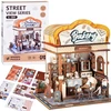 Jokomisiada Wooden 3D Dėlionė Bakery building series 179 elements lighting ZA6013