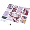 Jokomisiada Wooden 3D Dėlionė Series Bookstore building 148 elements lighting ZA6014