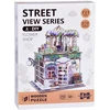 Jokomisiada Wooden 3D Dėlionė Series Flower Shop building 243 elements lighting ZA6015