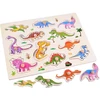 Dėlionė Jokomisiada Mediniai dinozaurų puzzle, 11 dalių gålėlis