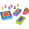 Dėlionė Jokomisiada Wooden Montessori puzzle - pieces of different shapes ZA5859