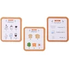 Jokomisiada Wooden Set Toaster Coffee Machine Mixer + Accessories – Small Pretend Play Appliances ZA5929