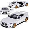 Jokomisiada Metal Sports Car BMW 3.0 CSL 1:34 with Sound and Light Effects ZA5948