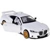 Jokomisiada Metal Sports Car BMW 3.0 CSL 1:34 with Sound and Light Effects ZA5948