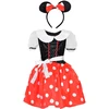Jokomisiada Mielas Minnie Mouse kostiumas mergaitėms LXL ZA5280