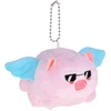 Jokomisiada Adorable Plush Pig Keychain with Spinning Tail ZA5680