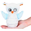 Jokomisiada Night lamp + music box 2 in 1 OWL sleep aid - color-changing LED ZA5190