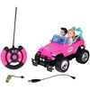 Jokomisiada Remote-controlled Rožinis CAR for dolls + boy and girl RC0734