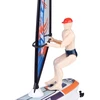 Jokomisiada Remote-controlled, luminous WINDSURFER floating with remote control RC0740