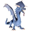 Jokomisiada Gray Dragon Figurine Didingas drakonas su lanksčiais sparnais ZA5016