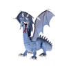 Jokomisiada Gray Dragon Figurine Didingas drakonas su lanksčiais sparnais ZA5016