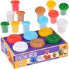 Jokomisiada Plastilinas Plastilino rinkinys iš 6 dalių spalvoto plastilino ZA5294