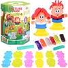 Jokomisiada Kūrybinis plastilino rinkinys, 6 spalvos, gyvūnai, pelėsiai