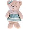 Jokomisiada Teddy bear - beige Zosia 58cm in žalias VINTAGE dress ZA5923 D