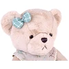 Jokomisiada Teddy bear - beige Zosia 58cm in žalias VINTAGE dress ZA5923 D