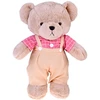 Jokomisiada Teddy bear - beige Filip 58cm in pink VINTAGE shirt ZA5923 A