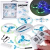 Jokomisiada Quadcopter Led Drone with remote control, impressive acrobatics, easy control RC0737