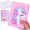 Jokomisiada Secret Notebook Diary Rožinė Unicorn with Heart Glitter ZA5338