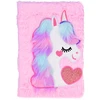 Jokomisiada Secret Notebook Diary Rožinė Unicorn with Heart Glitter ZA5338