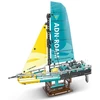 Jokomisiada Techniniai blokai Racing yacht 675 dalių spalvoti blokai ZA5296