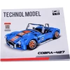 Jokomisiada Techniniai blokai 1816 dalių sportinis automobilis Cobra-427 ZA5307