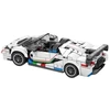 Jokomisiada Techniniai blokeliai Super sportinio automobilio Baltas CABRIOLET spoileris 348 dalys ZA5787
