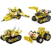 Jokomisiada Technical Blocks Robots Pro 5-in-1 rinkinys Nuotolinio valdymo pultas + LED lemputė, 673 vnt. RC0743