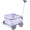 Jokomisiada Doll and Teddy Stroller with Handle – Adorable Pull-Along Wagon ZA5919