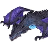 Jokomisiada Violetinė Dragon Figurine Majestic dragon with a movable mouth ZA5023