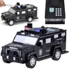 Jokomisiada Žaislinis automobilis Policijos taupyklė Bankomatas Seifas ZA3705