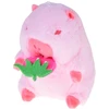 Jokomisiada Adorable CAPYBARA pendant eating a watermelon mini mascot 10 cm ZA5733