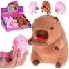 Jokomisiada Adorable CAPYBARA pendant eating a watermelon mini mascot 10 cm ZA5733